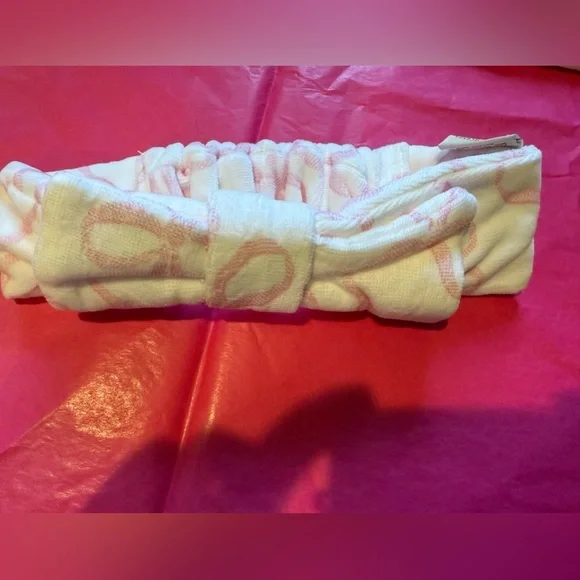 NWOT LoveShackFancy Bow Face Wash Beauty Headband Onesize retail $45 - Picture 5 of 11